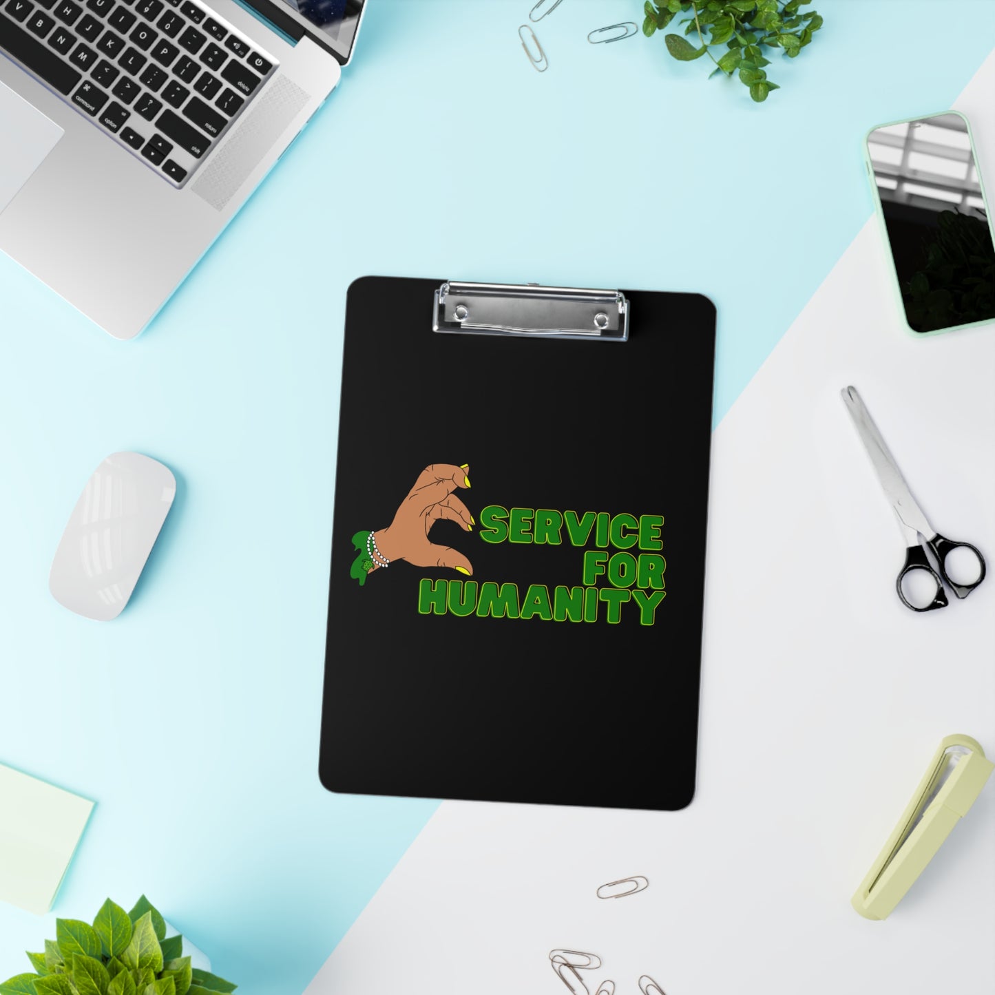Chi "Service for Humanity" Clipboard