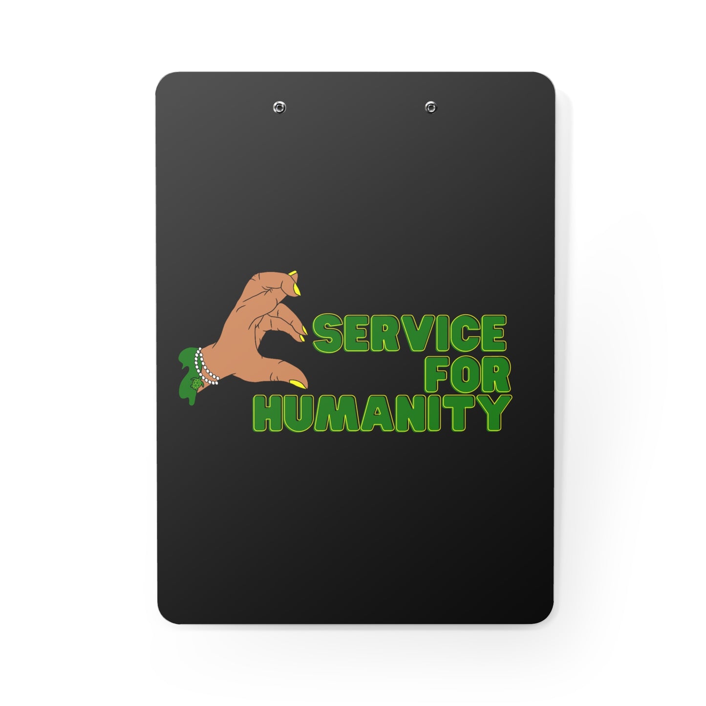 Chi "Service for Humanity" Clipboard