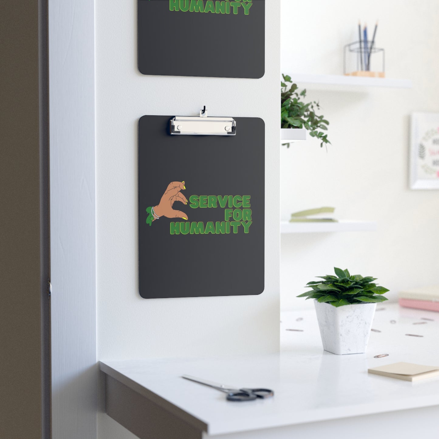 Chi "Service for Humanity" Clipboard
