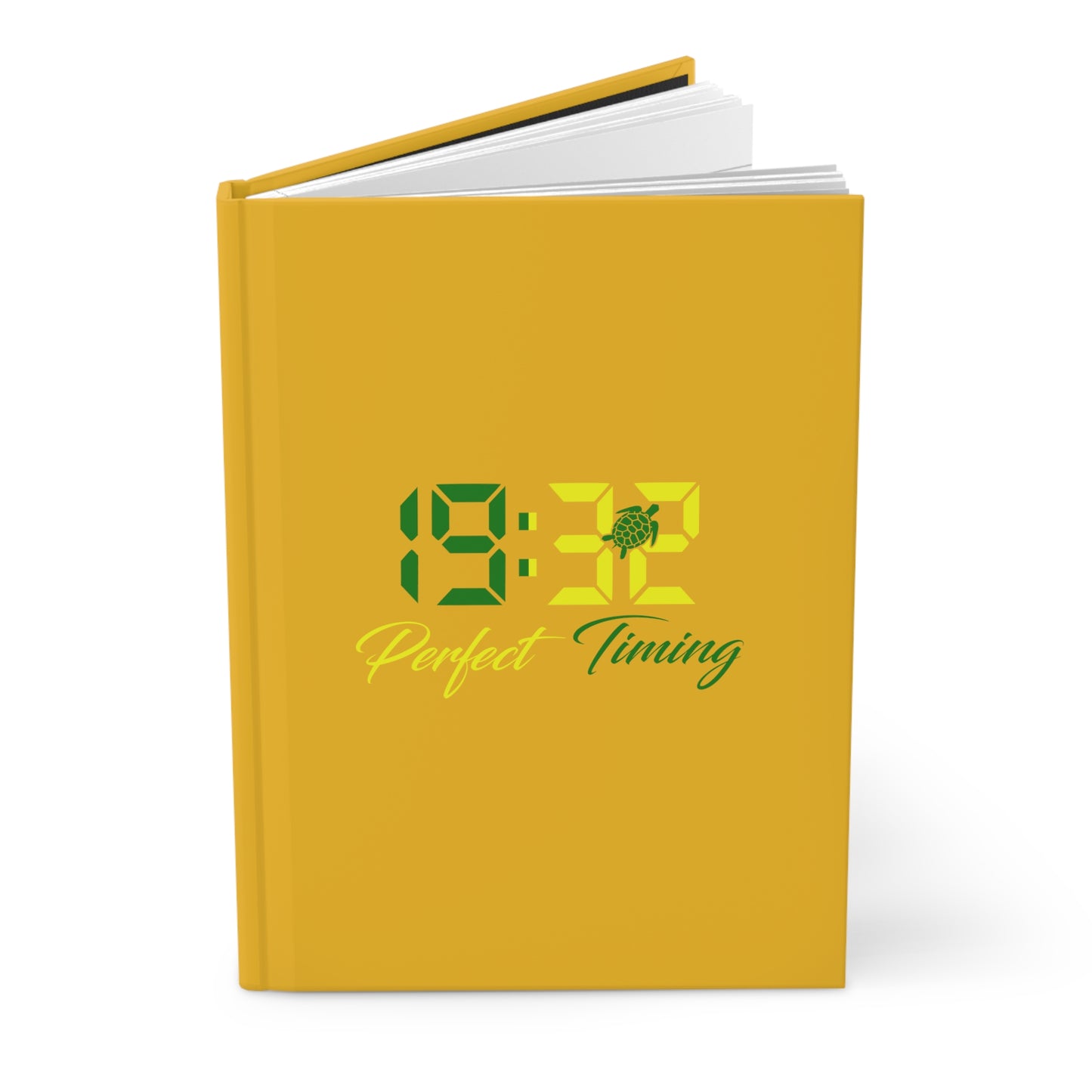 Yellow Matte Perfect Timing - 1932 Hardcover Journal - Chi Eta Phi Sorority