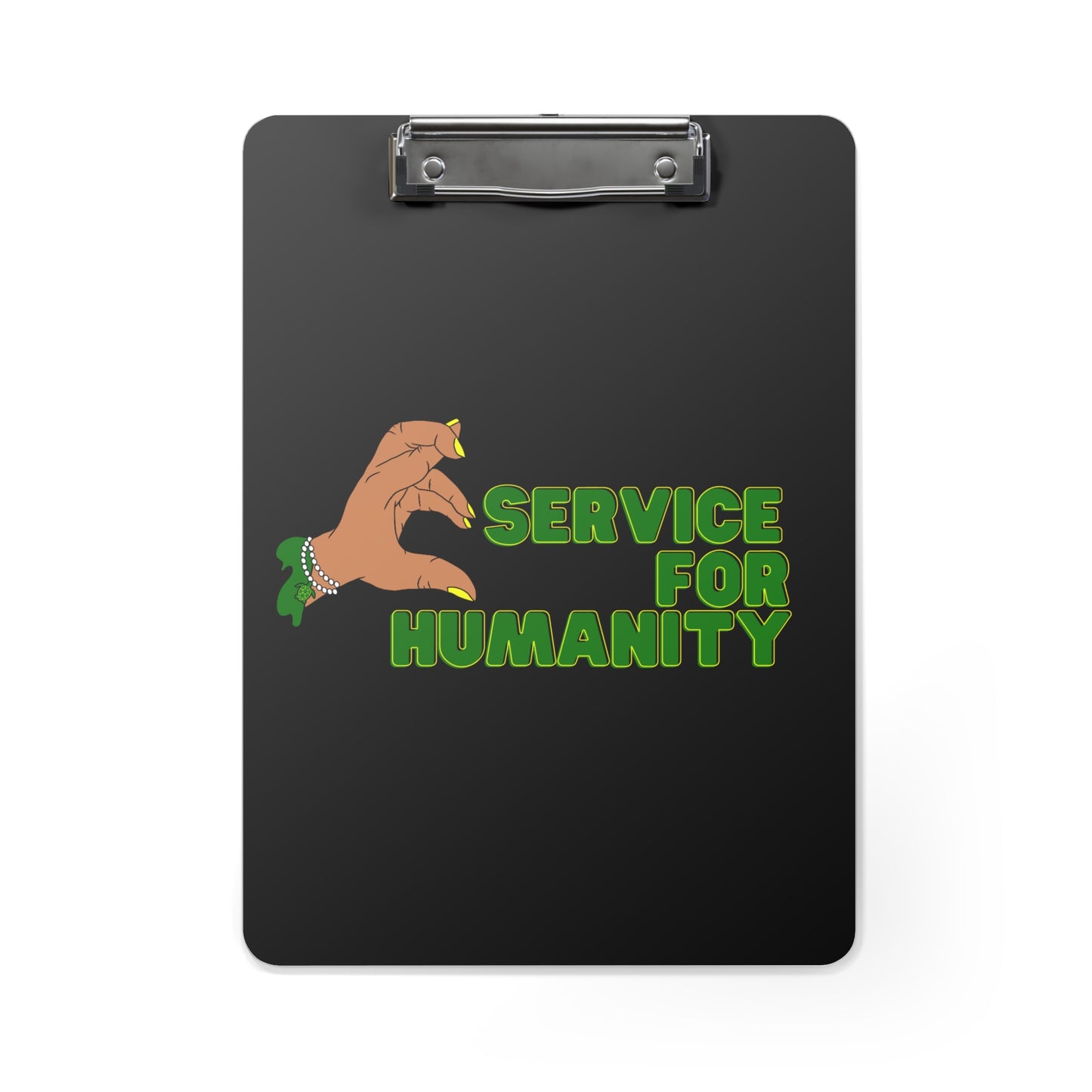 Chi "Service for Humanity" Clipboard