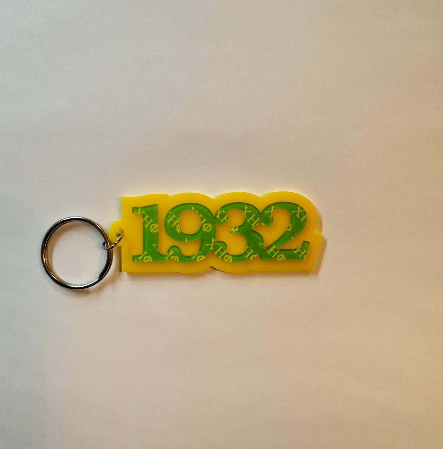 Chi Eta Phi Sorority “1932” Keychain | Chi Eta Phi Sorority Acessories | Nursing Sorority | Chi Coo | Chi Line Gift