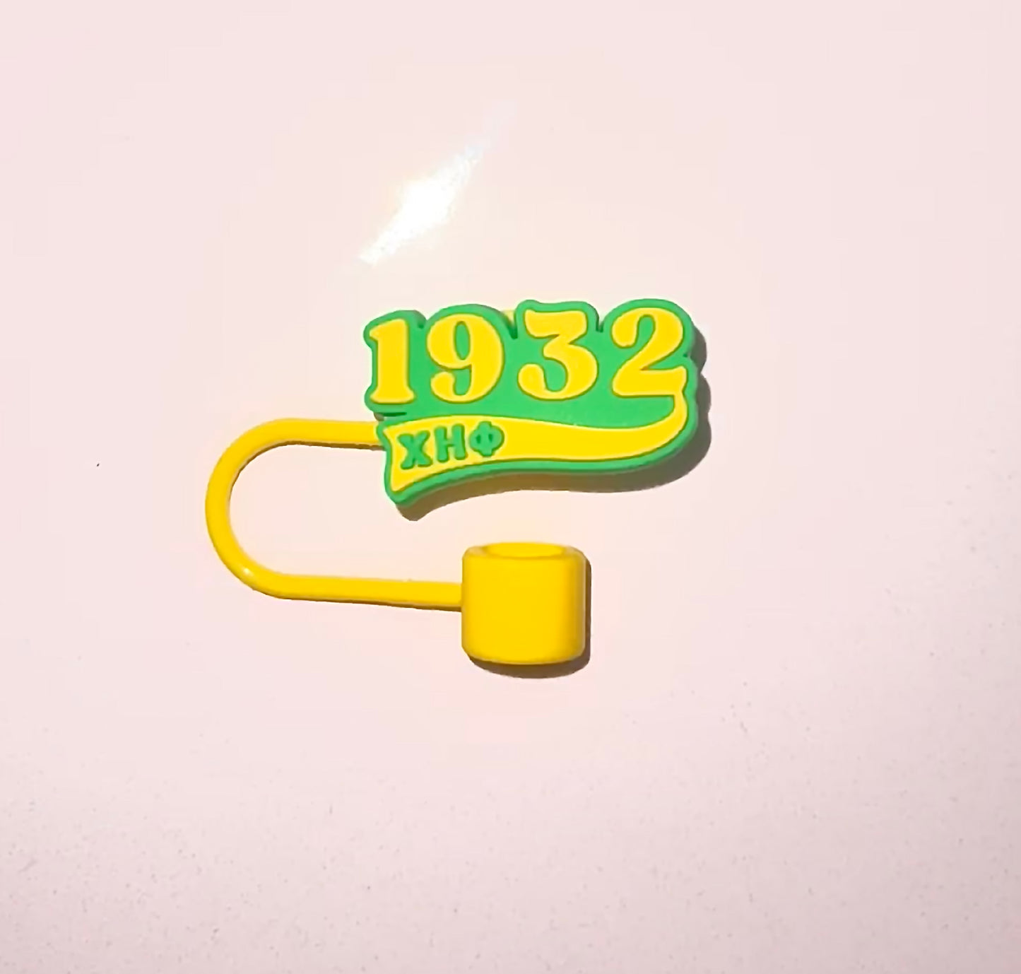 Chi Eta Phi “1932” Inspired Straw Cover Topper | Tumbler Cup Accessory | 10mm Cover | Chi Coo