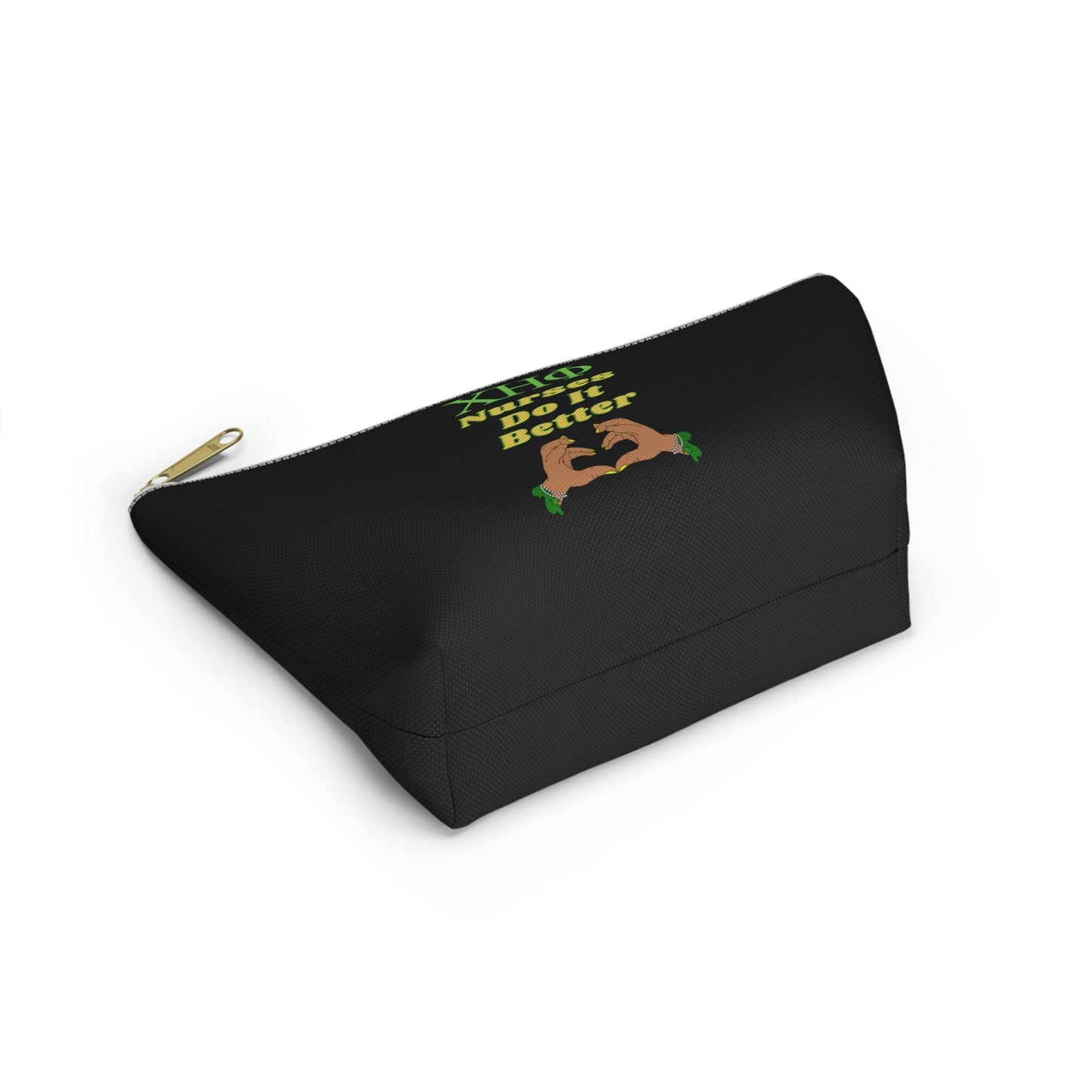 Chi Eta Phi Nurse Accessory Pouch | Chi Line Gift | Chi Coo | 1932 | Green and Yellow