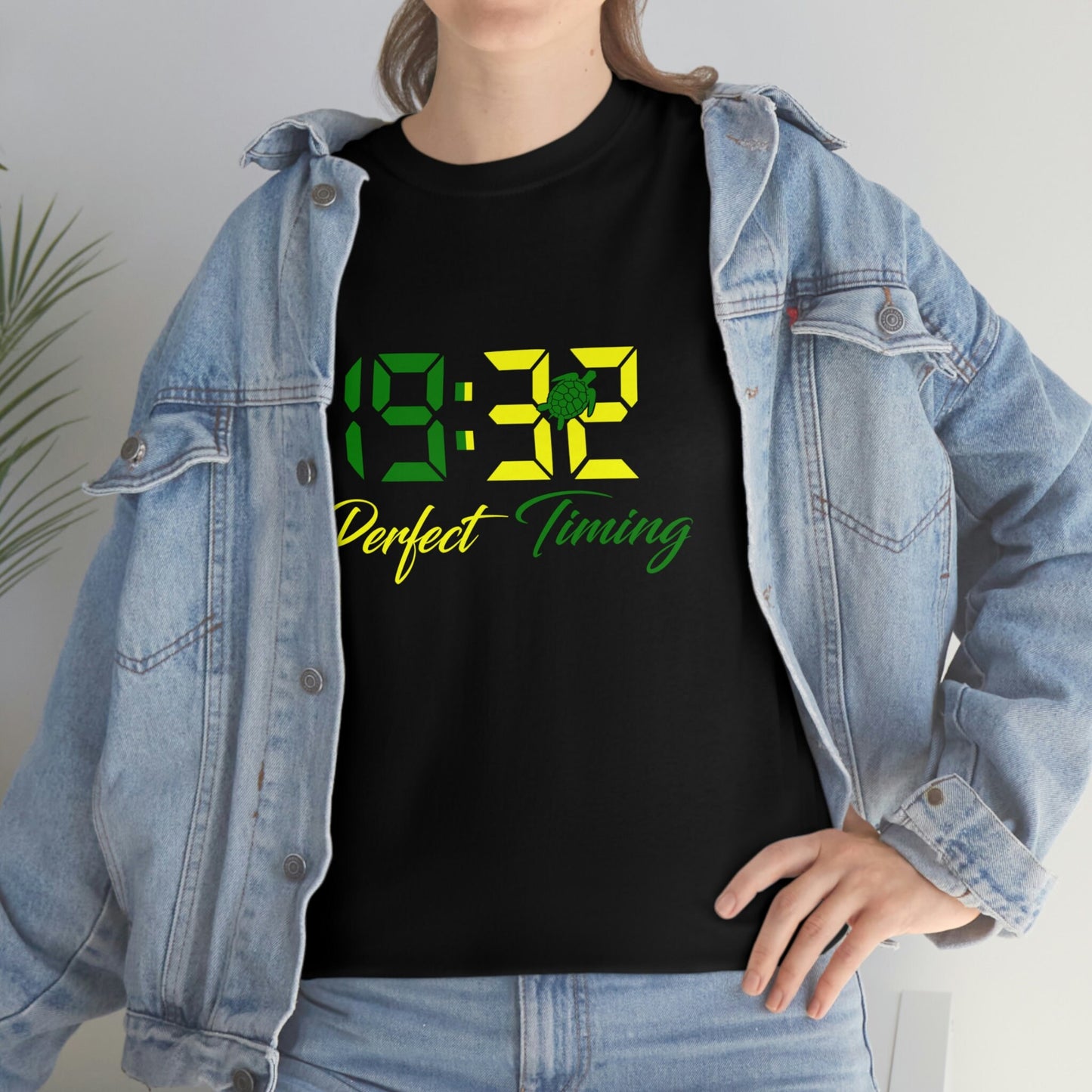 Perfect Timing - 1932 Unisex Heavy Cotton Tee - Chi Eta Phi Sorority