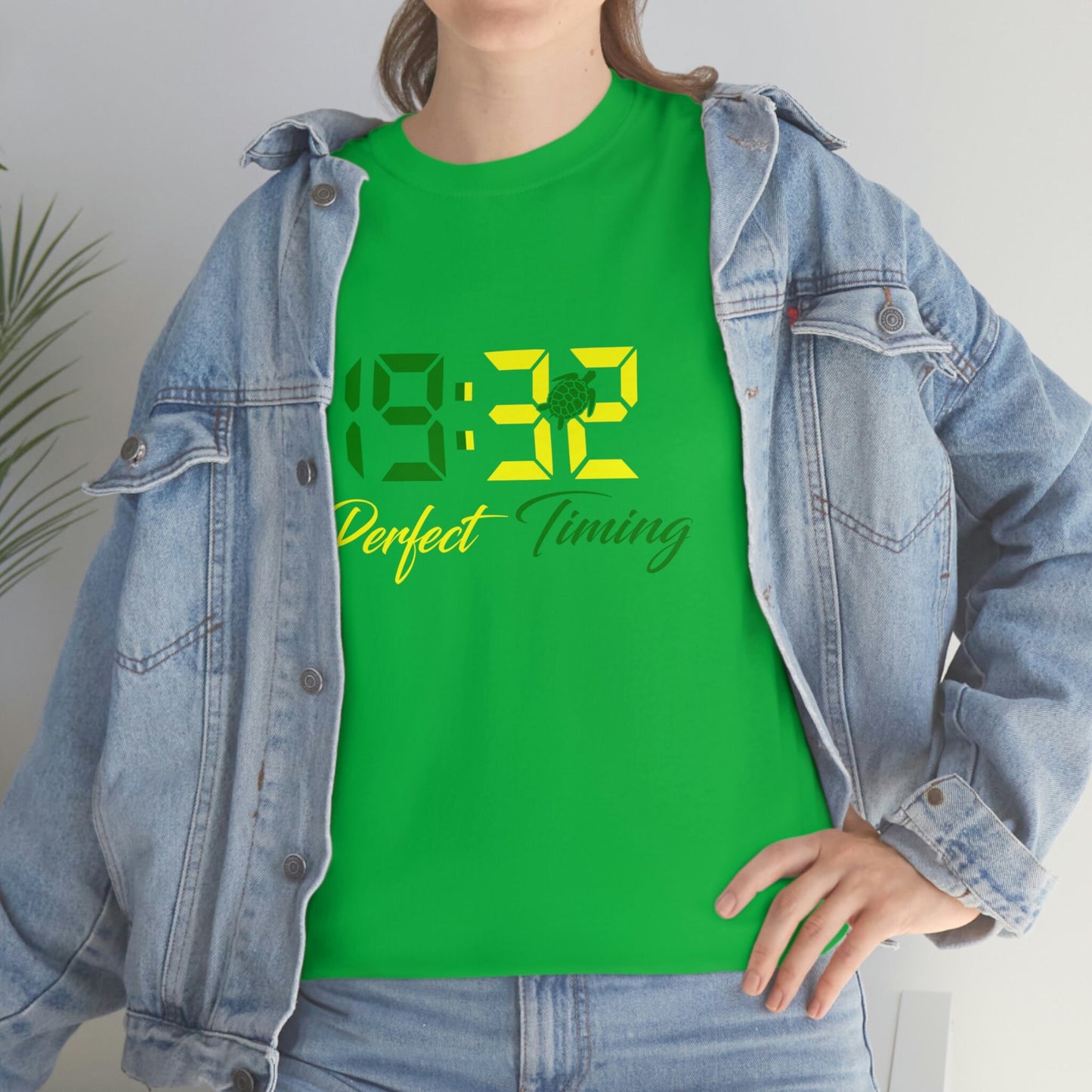 Perfect Timing - 1932 Unisex Heavy Cotton Tee - Chi Eta Phi Sorority